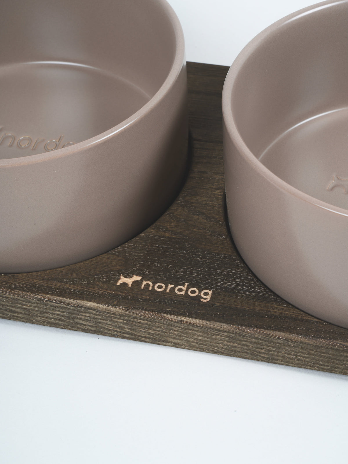 Nordog Barcelona dobbeltskål – røget eg, mocca – billede 3