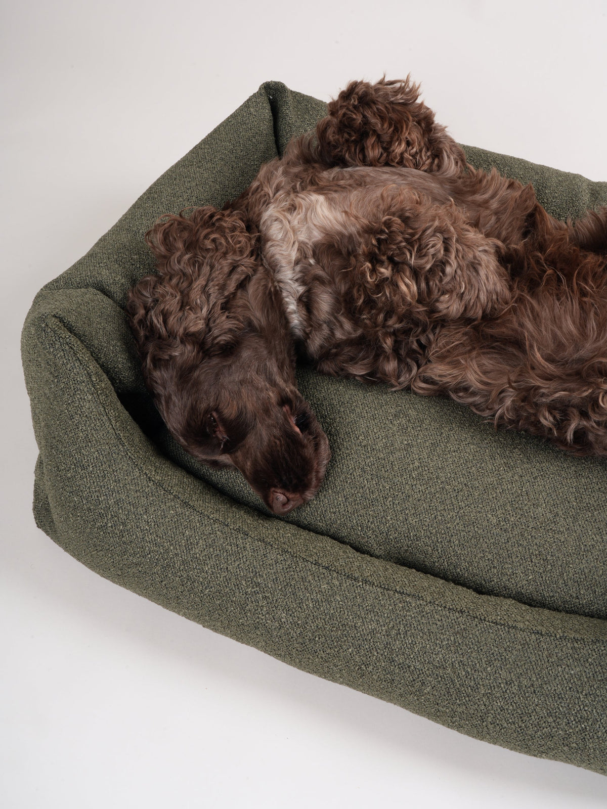 Nordog BILLY hundeseng i bouclé – Mos – billede 11