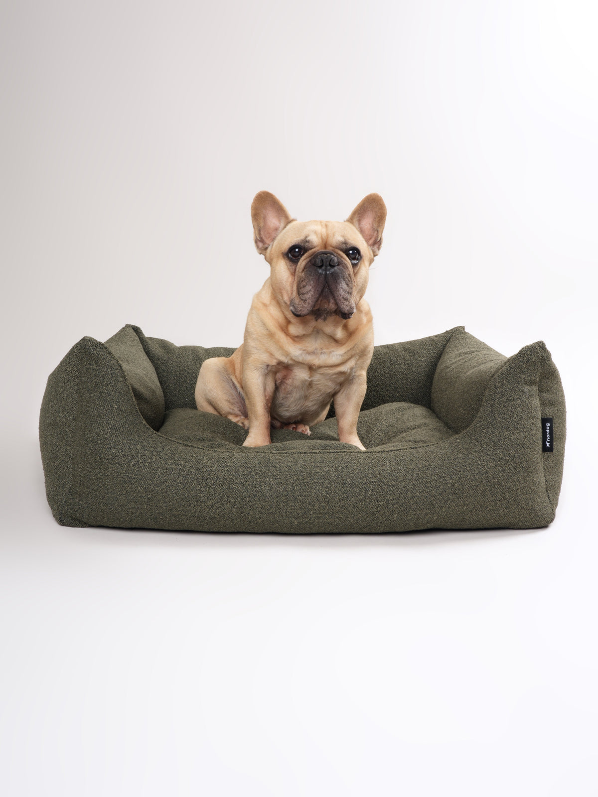 Nordog BILLY hundeseng i bouclé – Mos – billede 12