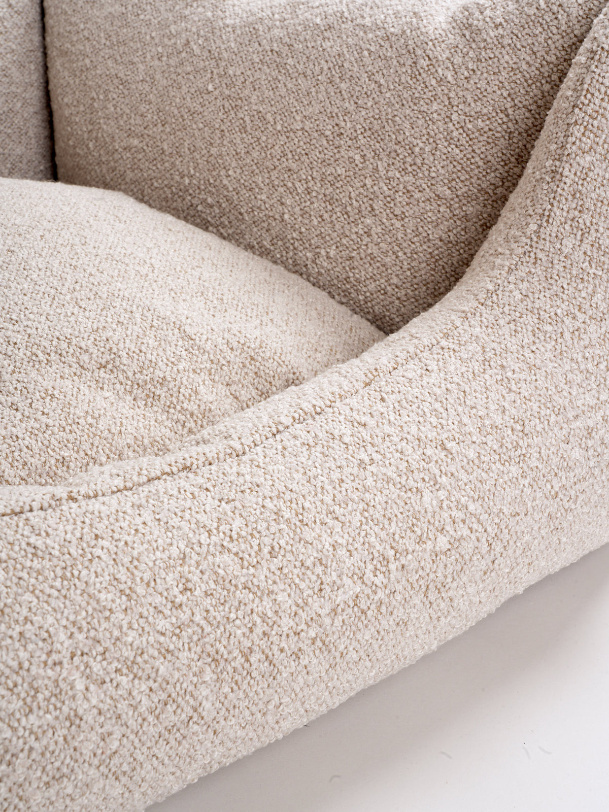Nordog BILLY hundeseng i bouclé – Beige – billede 9