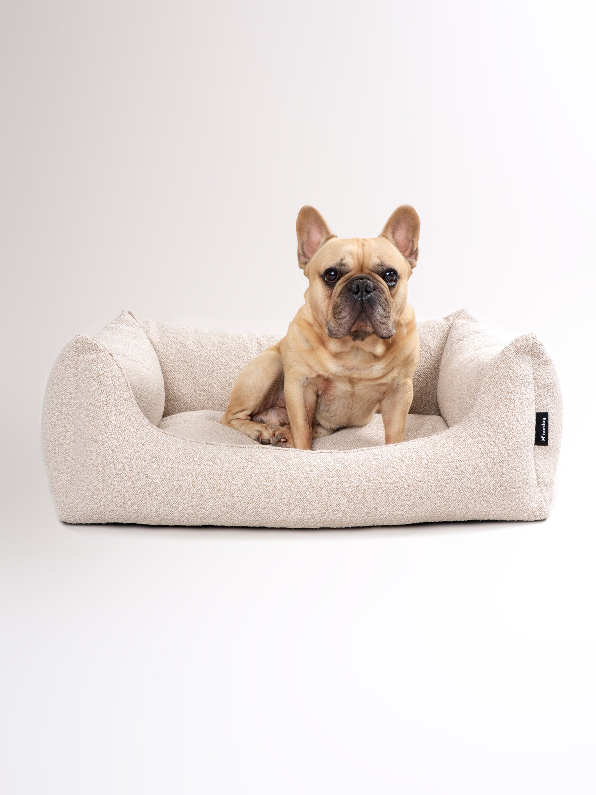 Nordog BILLY hundeseng i bouclé – Beige – billede 12