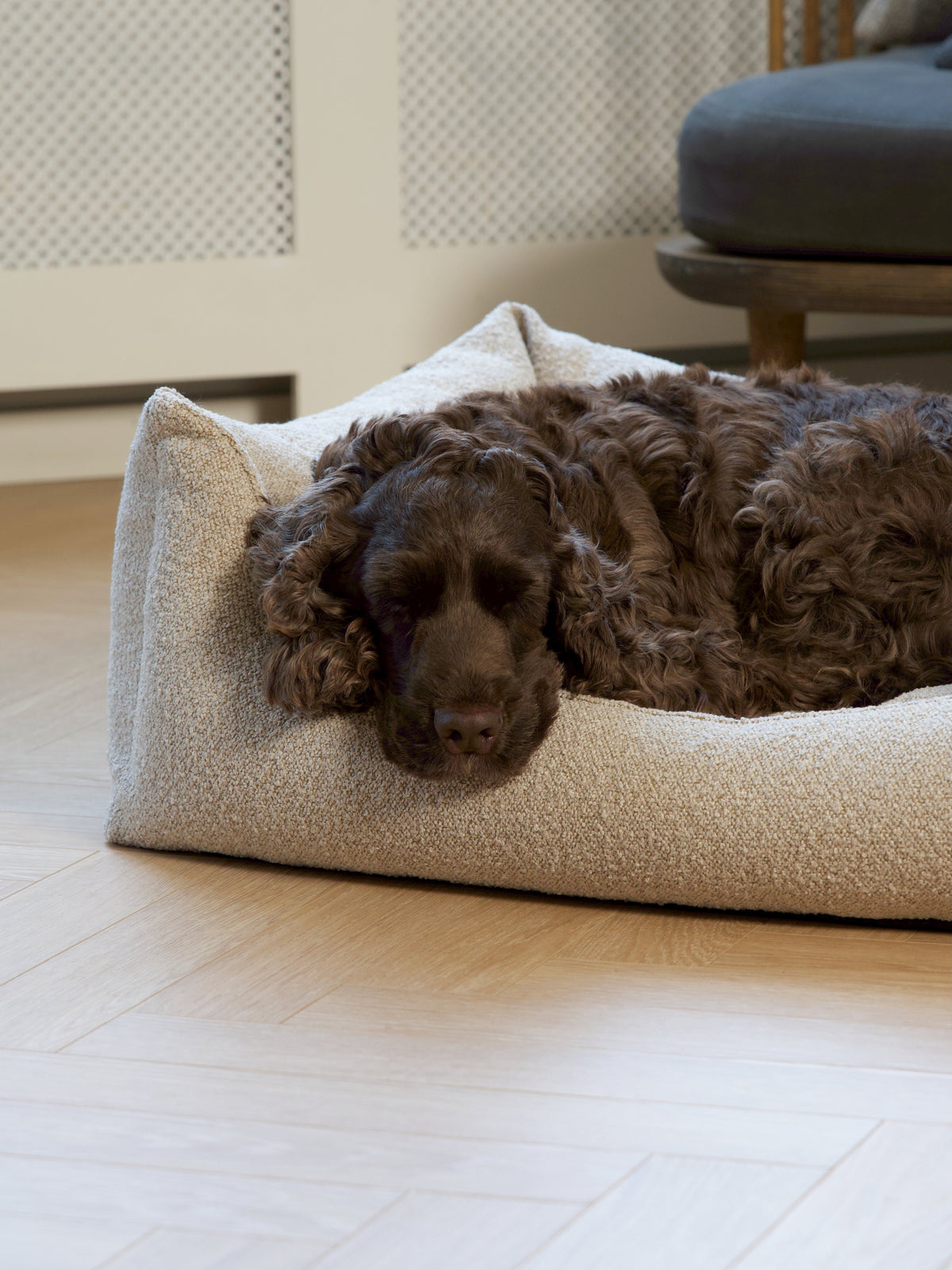 Nordog BILLY hundeseng i bouclé – Beige – billede 4