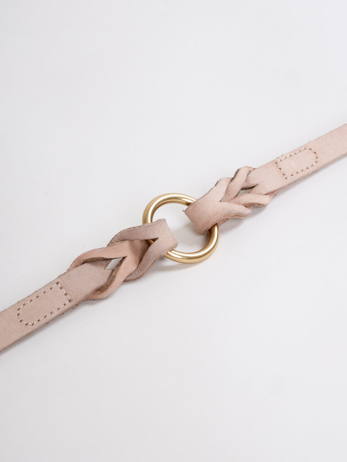 Nordog HUGO flettet hundesnor – Taupe – billede 4