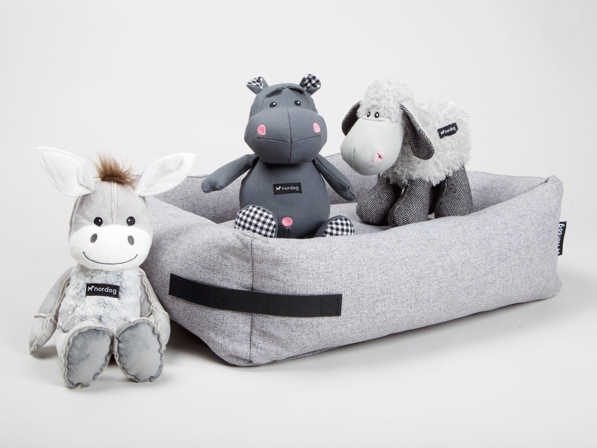 Nordog Henny The Hippo hundebamse – Grå – billede 10