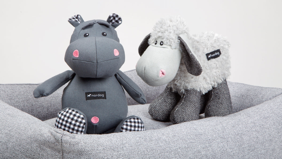 Nordog Henny The Hippo hundebamse – Grå – billede 11