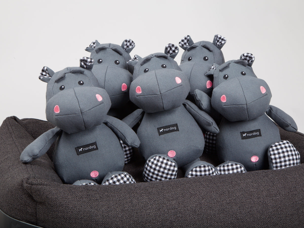 Nordog Henny The Hippo hundebamse – Grå – billede 9