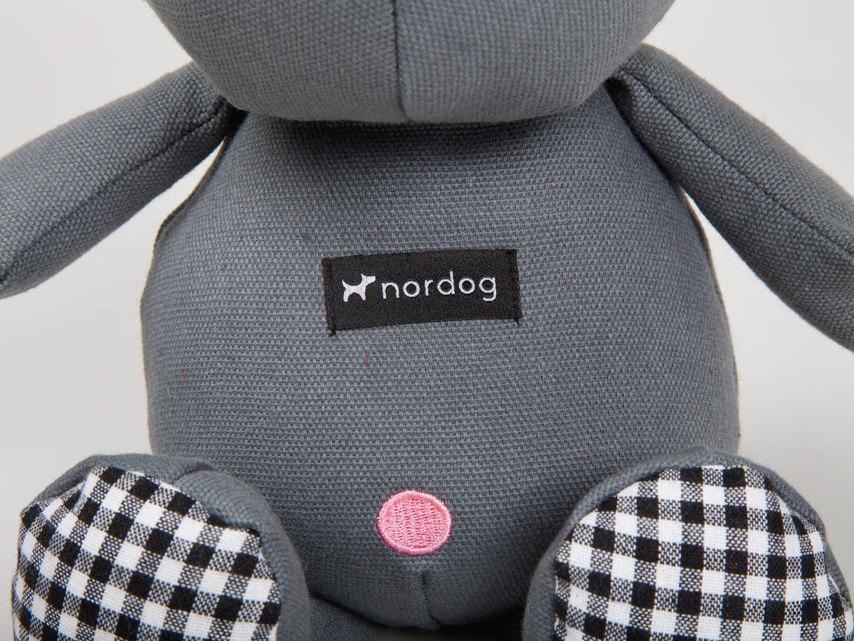 Nordog Henny The Hippo hundebamse – Grå – billede 5