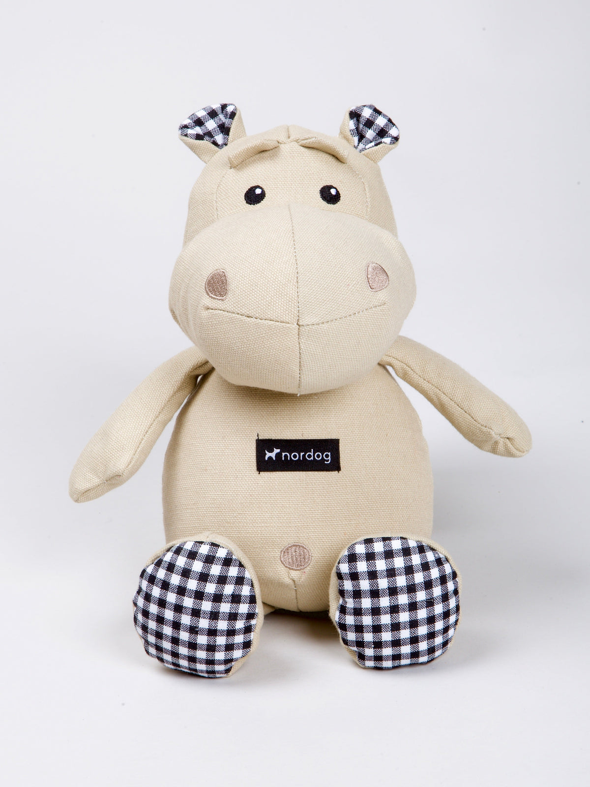 Nordog Henny The Hippo hundebamse – Beige – billede 1