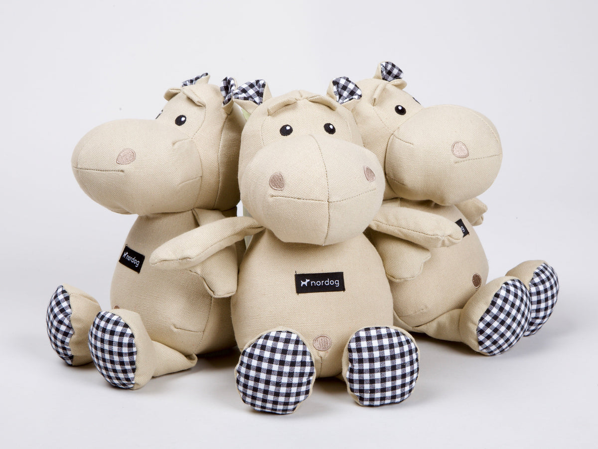 Nordog Henny The Hippo hundebamse – Beige – billede 4