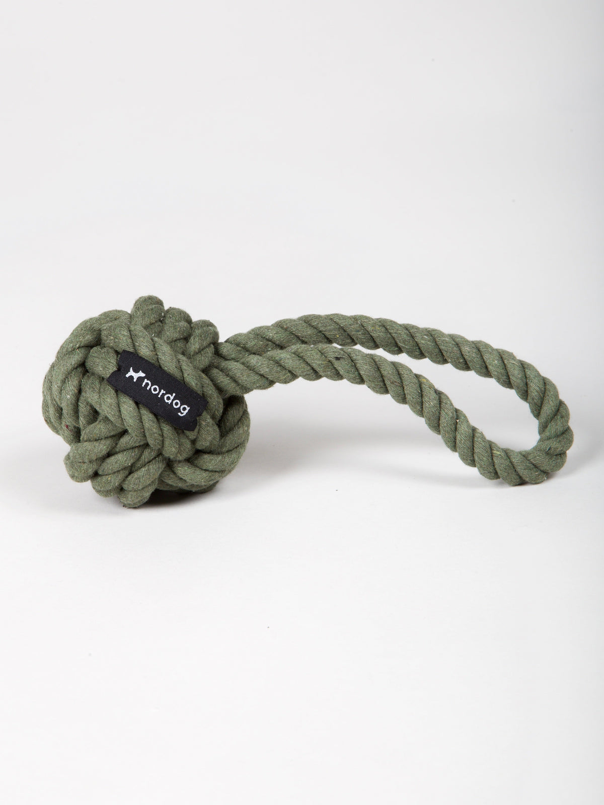 Nordog Original Rope Toy reblegetøj – Oliven – billede 1
