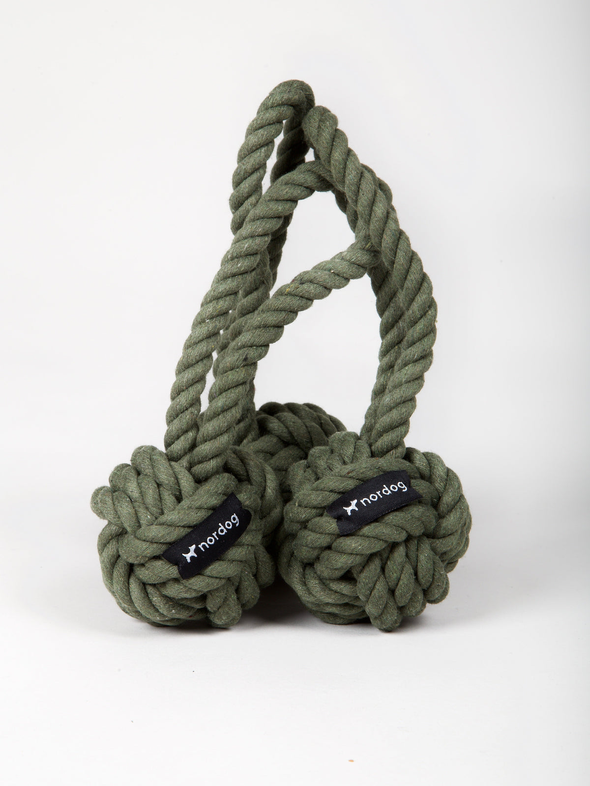 Nordog Original Rope Toy reblegetøj – Oliven – billede 2