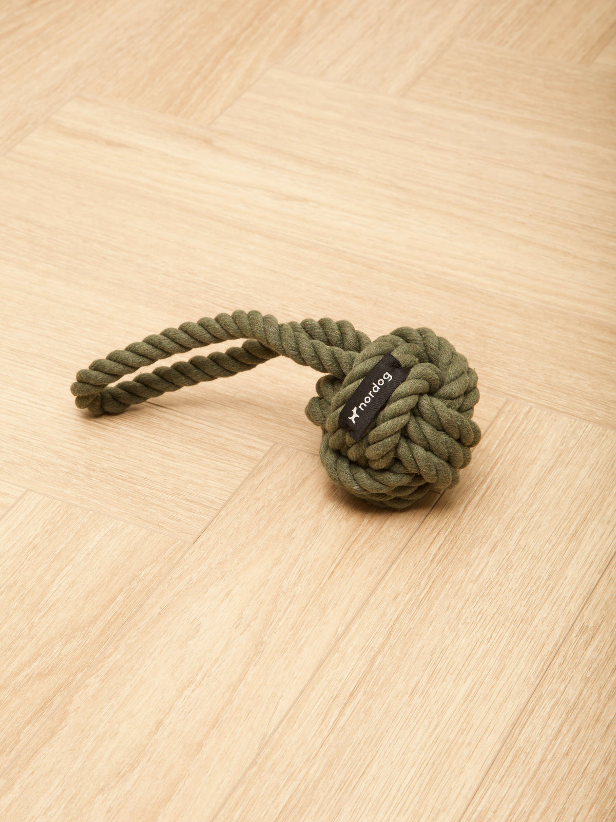 Nordog Original Rope Toy reblegetøj – Oliven – billede 5