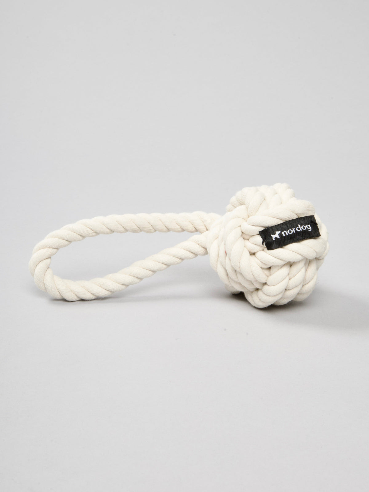 Nordog Original Rope Toy reblegetøj – Beige – billede 1