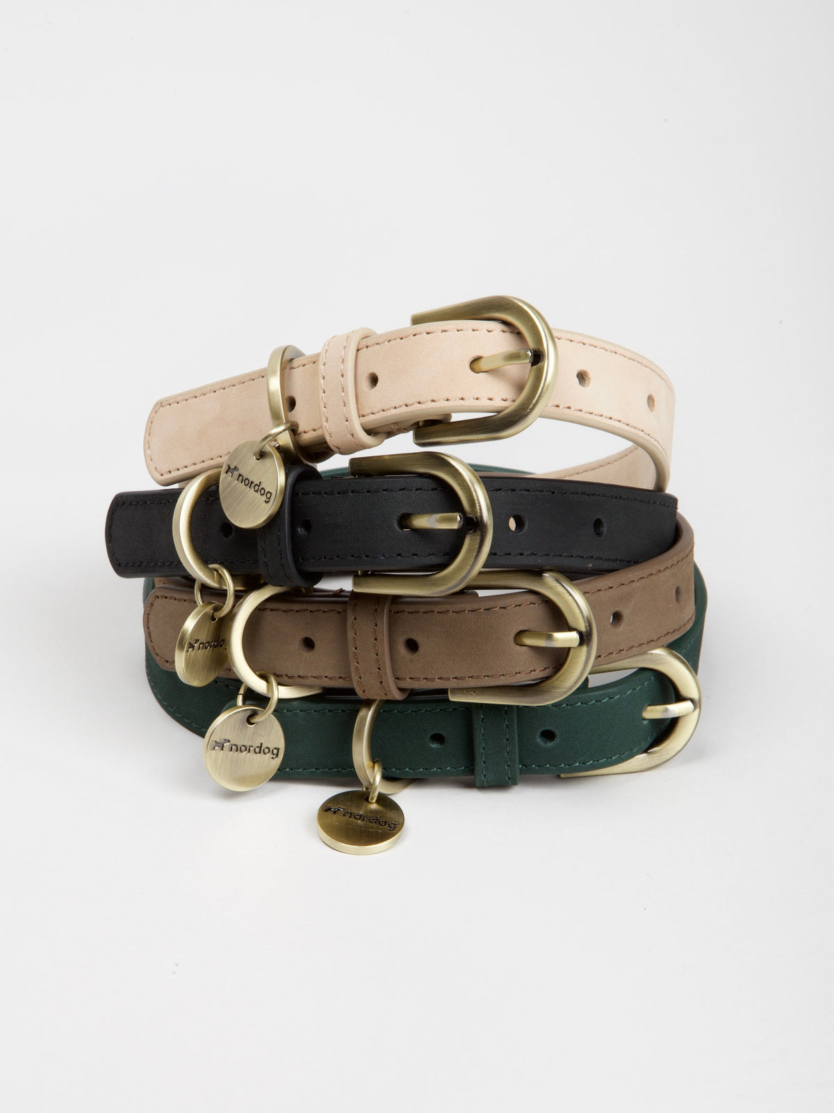 Nordog Thomas hundehalsbånd – Nougat – billede 7