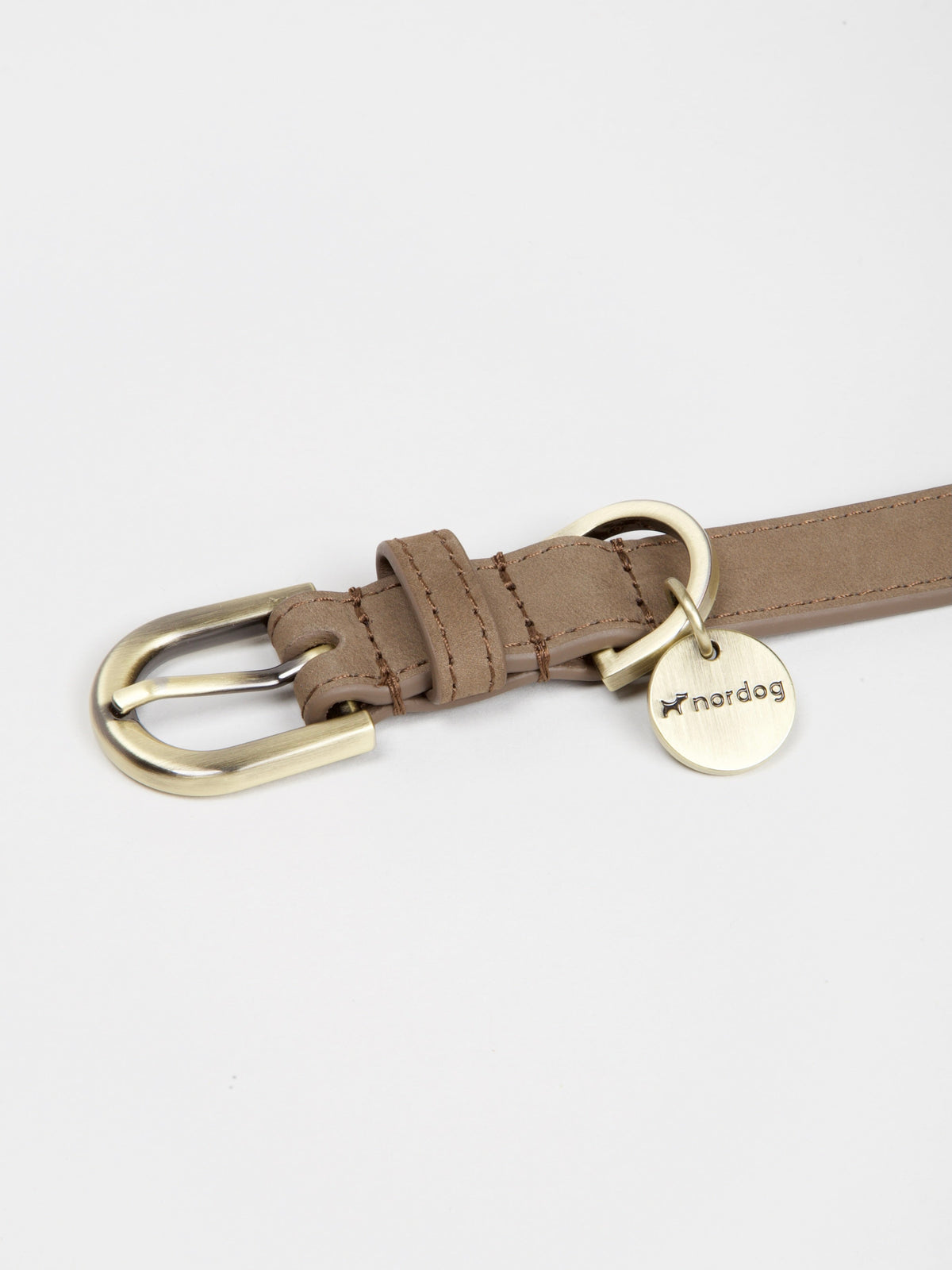 Nordog Thomas hundehalsbånd – Nougat – billede 2