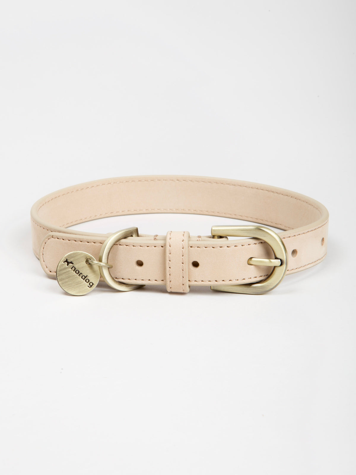 Nordog Thomas hundehalsbånd – Vanilla – billede 1