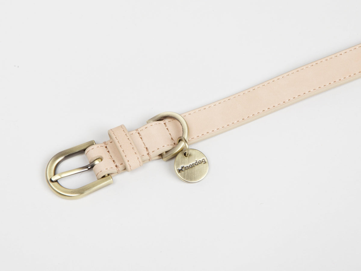 Nordog Thomas hundehalsbånd – Vanilla – billede 2