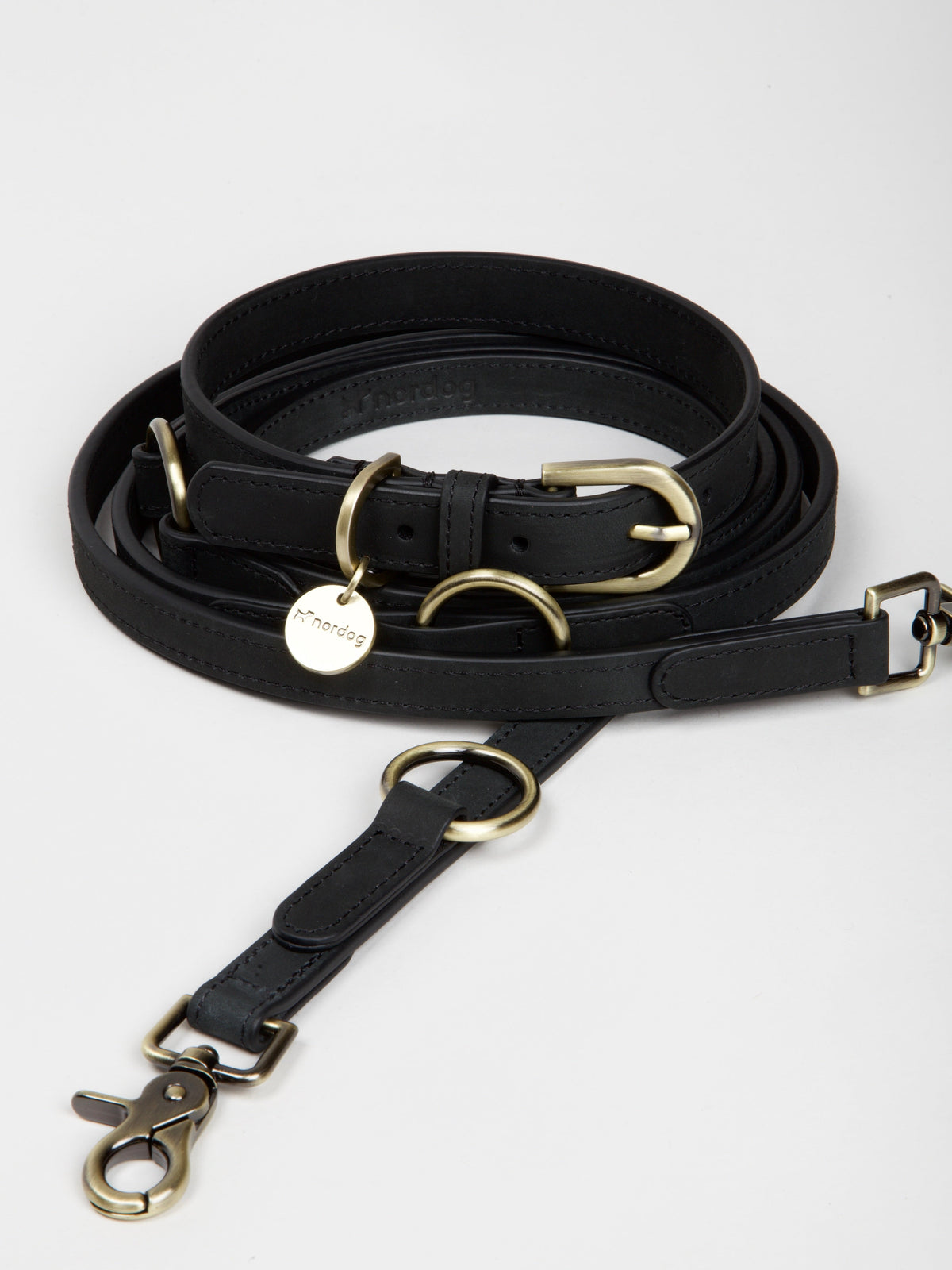 Nordog Thomas hundehalsbånd – Coal – billede 3
