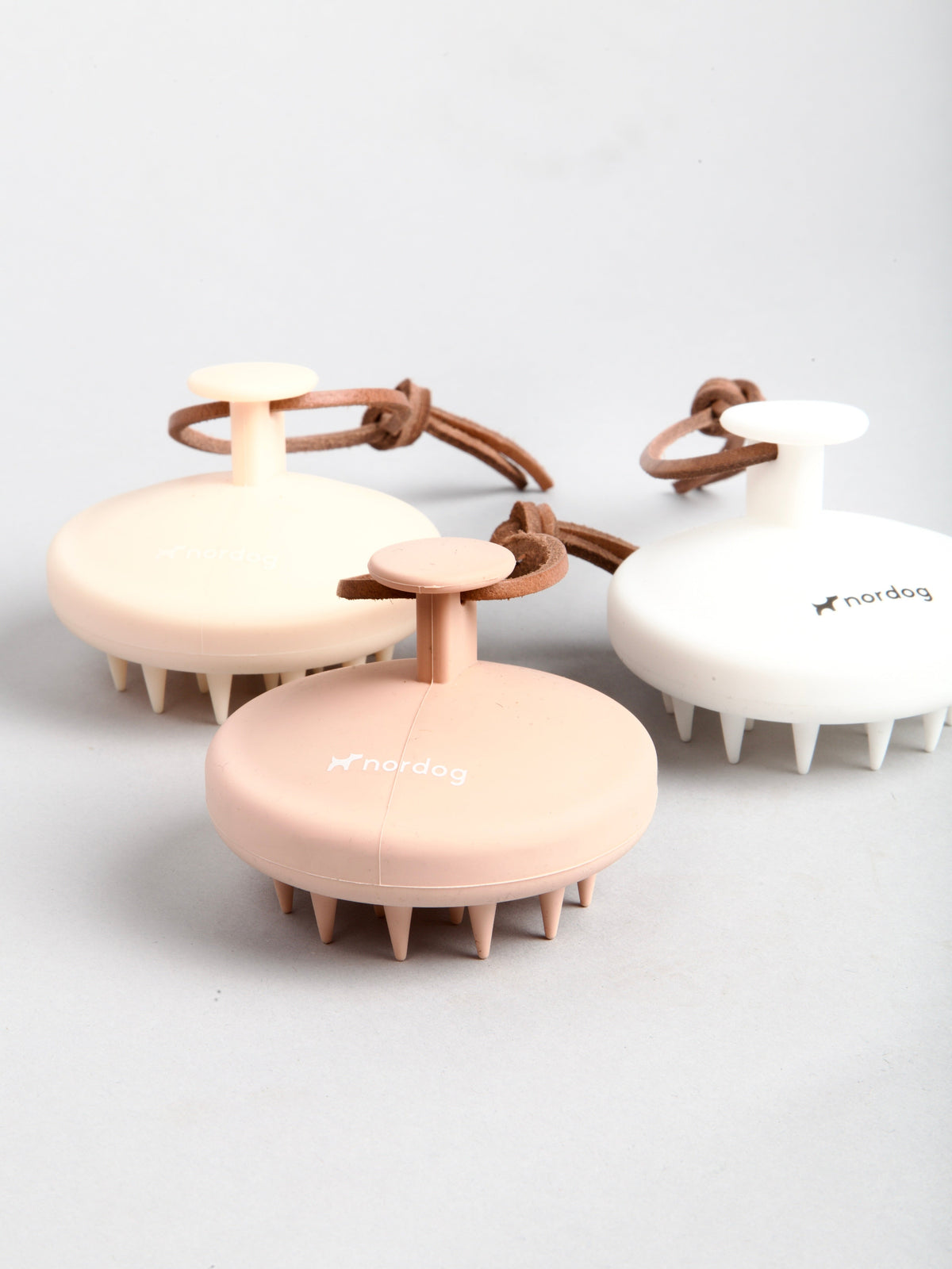 Nordog Care© badebørste – Cappuccino – billede 2