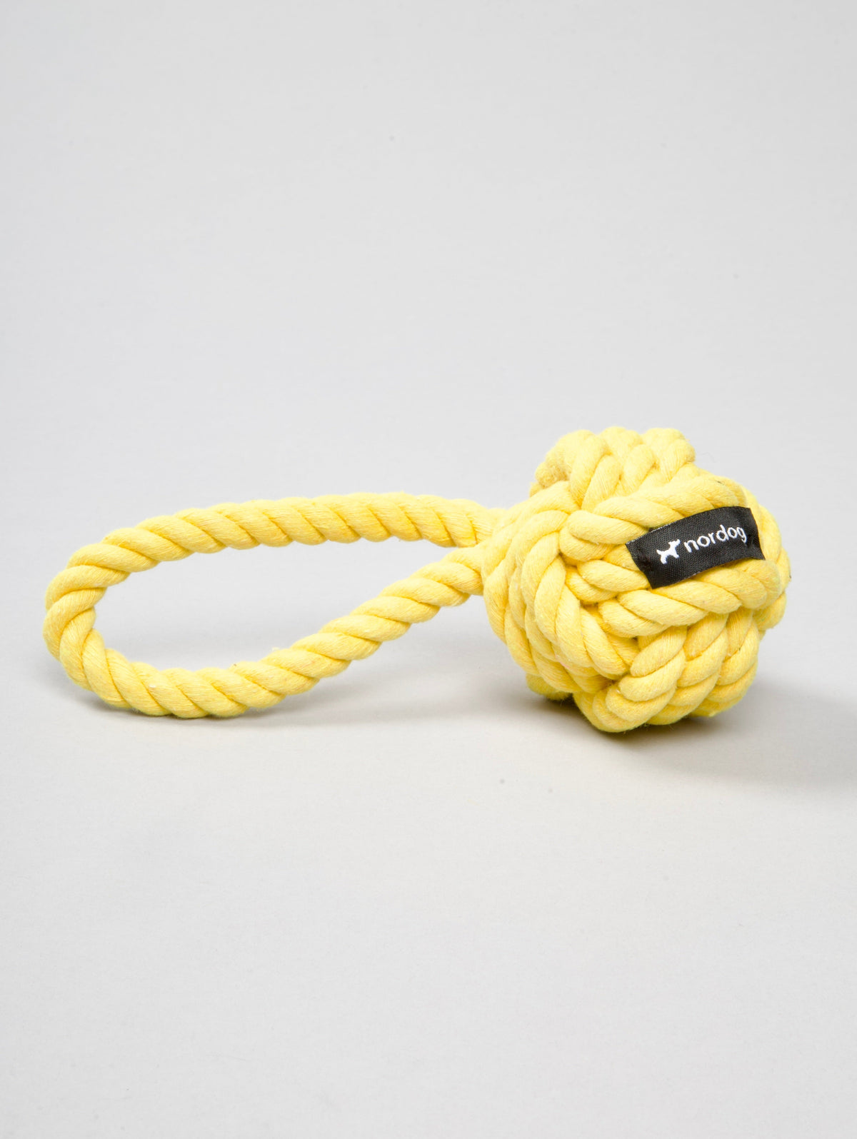 Nordog Original Rope Toy reblegetøj – Gul – billede 1