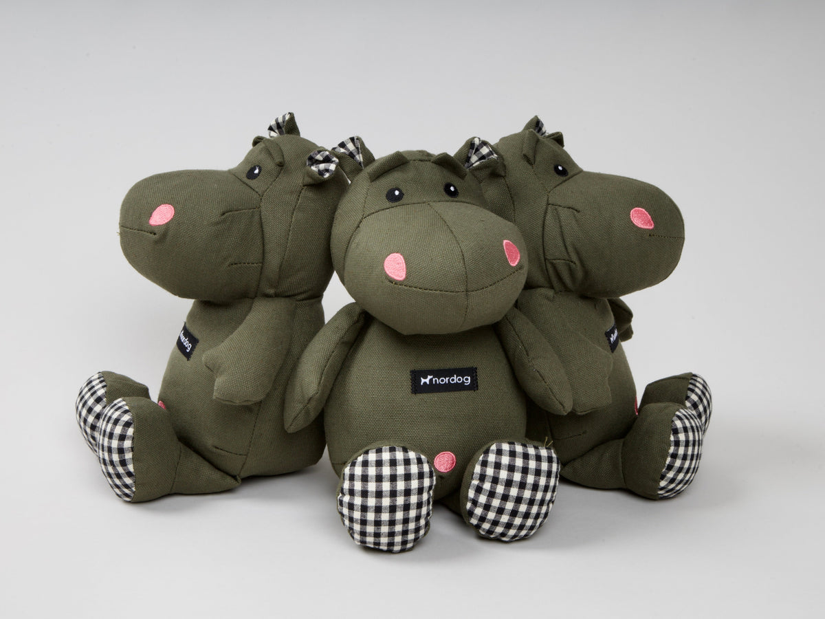 Nordog Henny The Hippo hundebamse – Oliven – billede 5