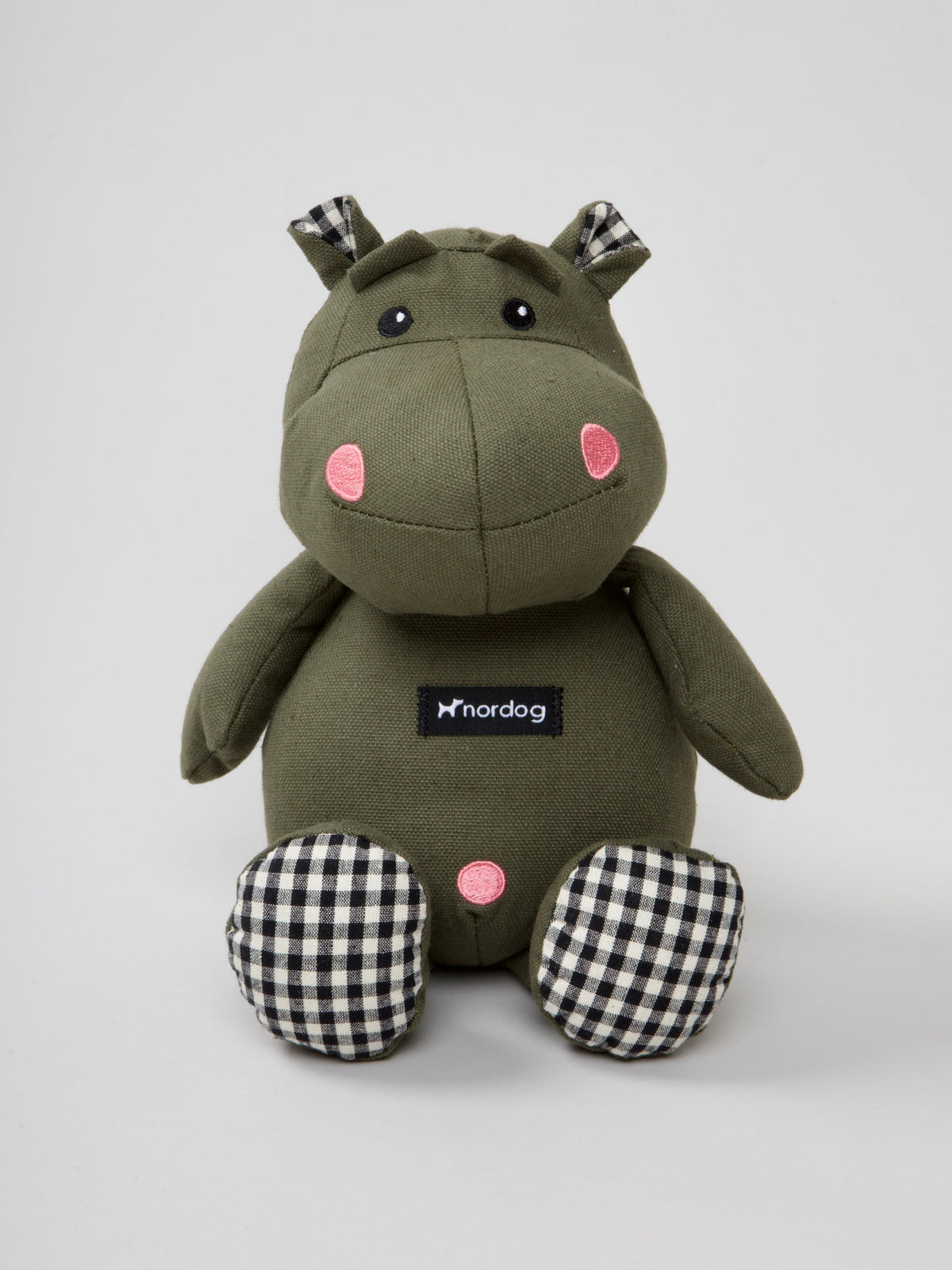 Nordog Henny The Hippo hundebamse – Oliven – billede 1