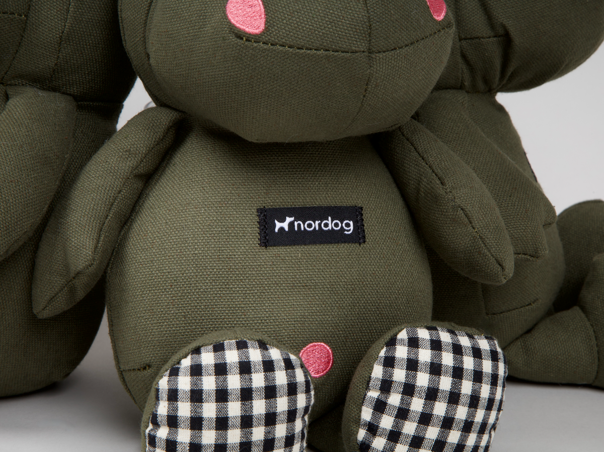 Nordog Henny The Hippo hundebamse – Oliven – billede 4