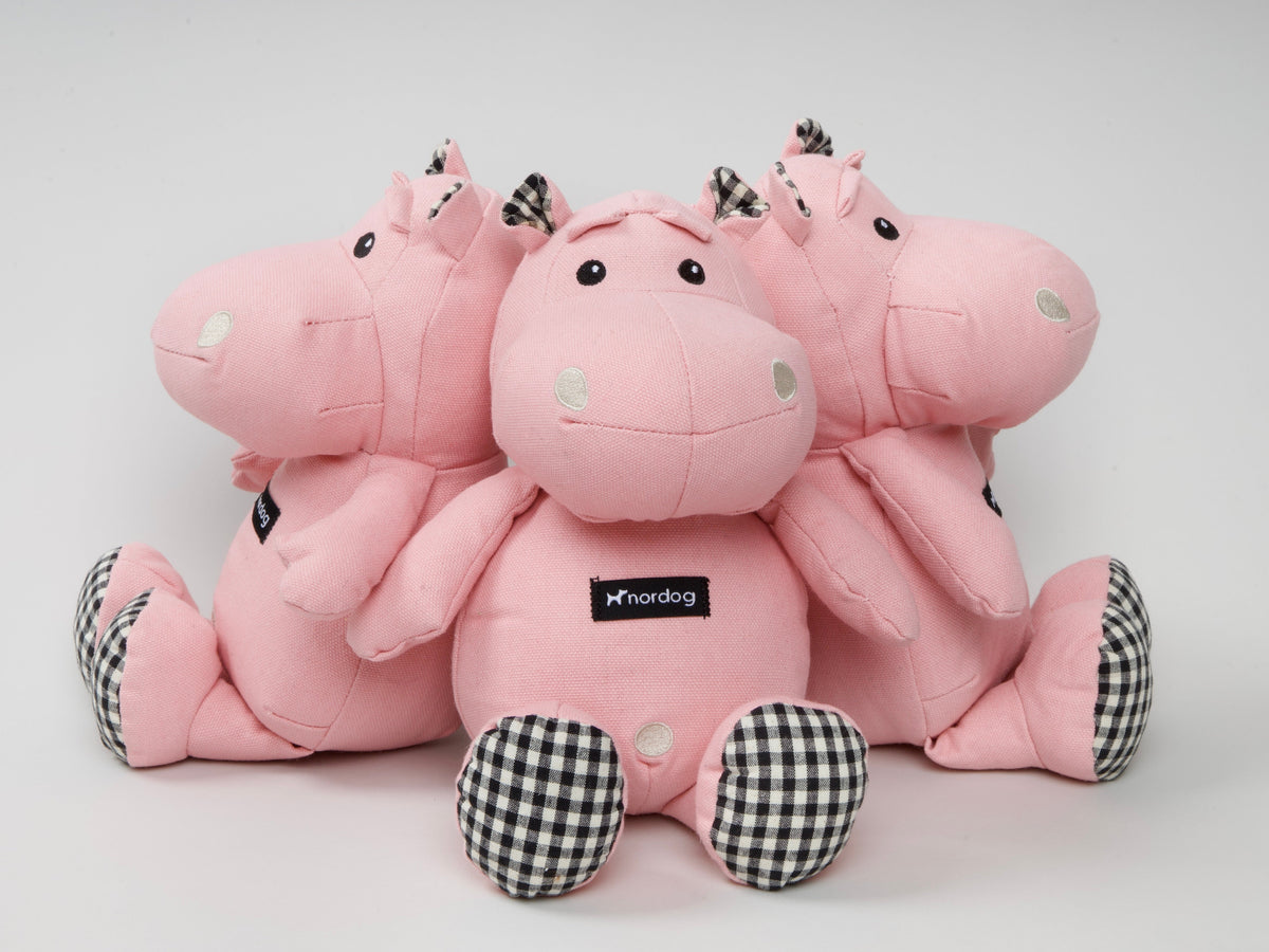 Nordog Henny The Hippo hundebamse – Lyserød – billede 3