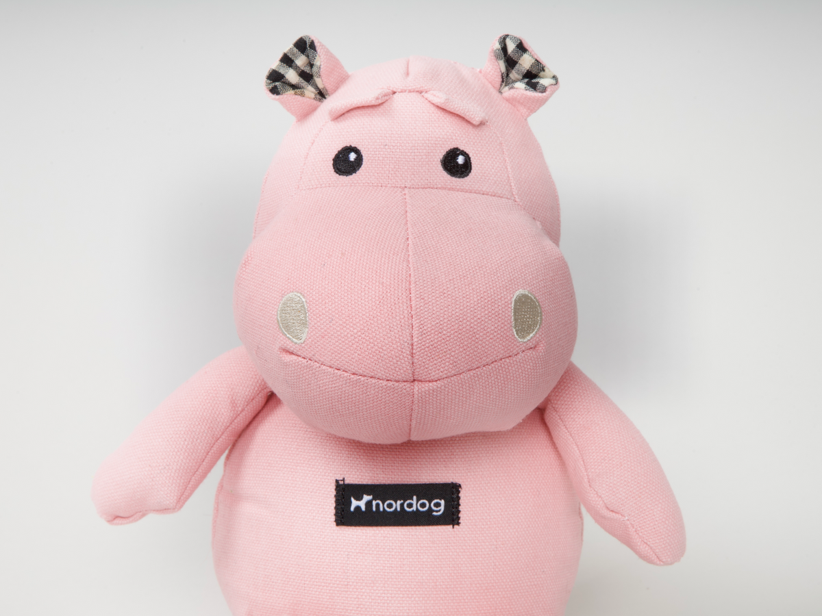 Nordog Henny The Hippo hundebamse – Lyserød – billede 2