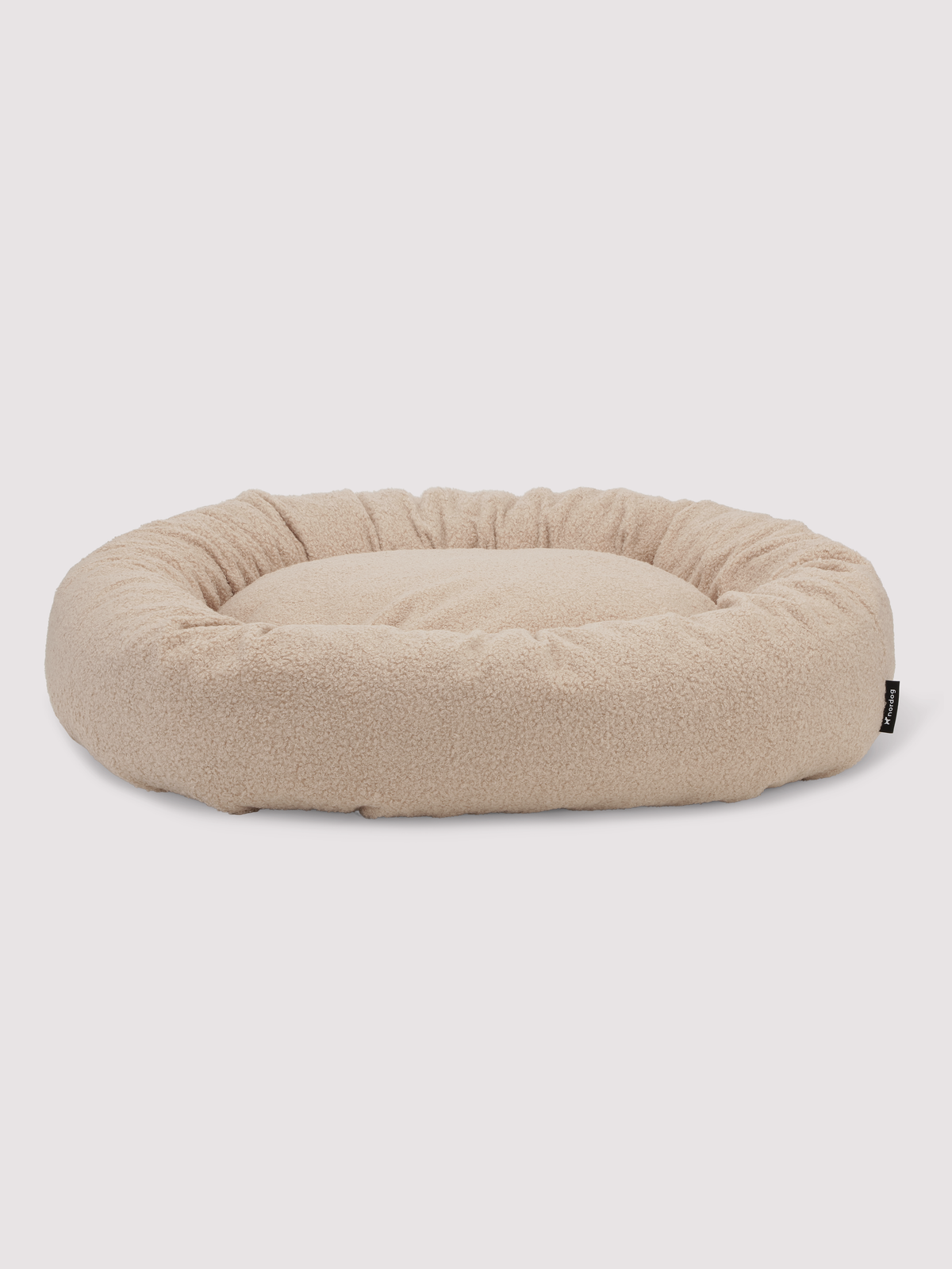 Nordog LISE rund hundeseng – beige – billede 1