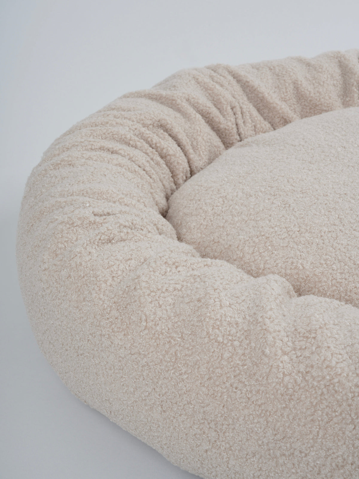 Nordog LISE rund hundeseng – beige – billede 3