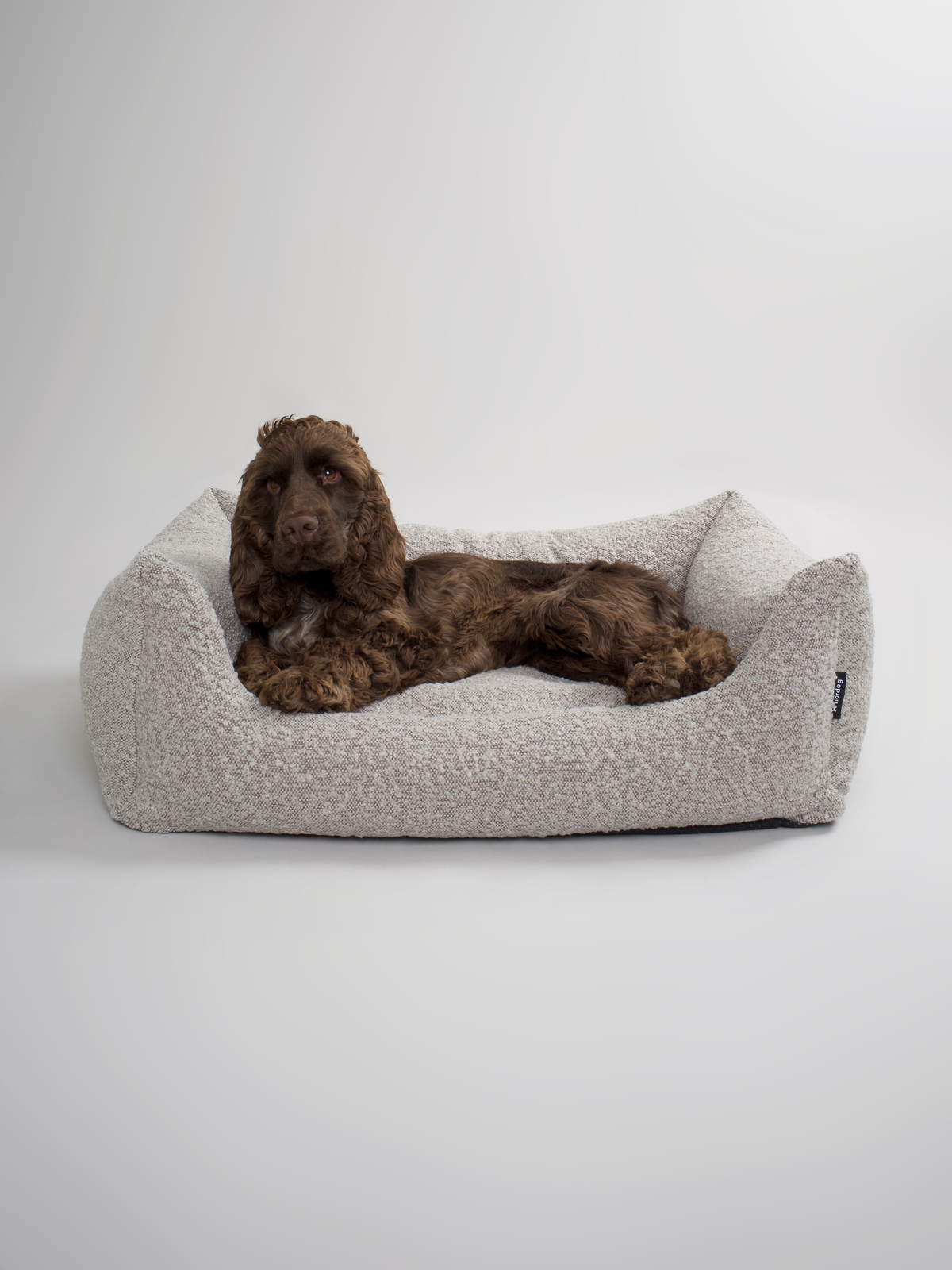Nordog BILLY hundeseng i bouclé – Taupe – billede 14