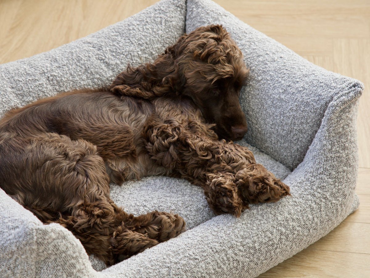 Nordog BILLY hundeseng i bouclé – Taupe – billede 11
