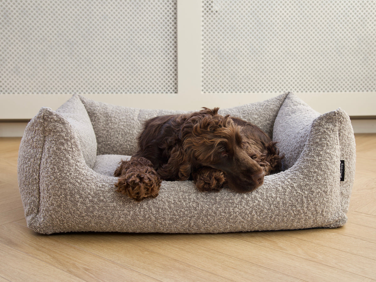 Nordog BILLY hundeseng i bouclé – Taupe – billede 12