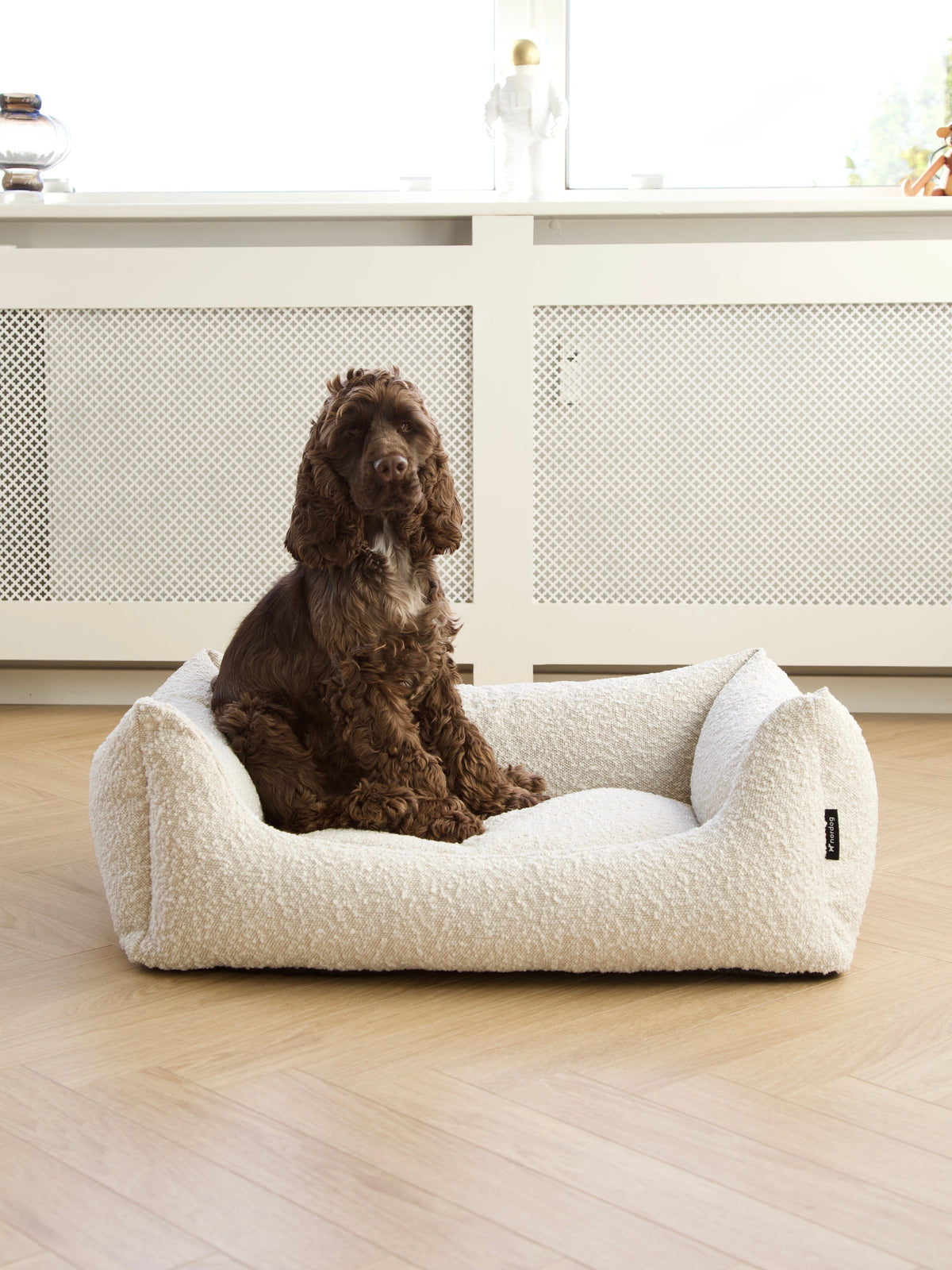 Nordog BILLY hundeseng i bouclé – Natur (specialudgave) – billede 8