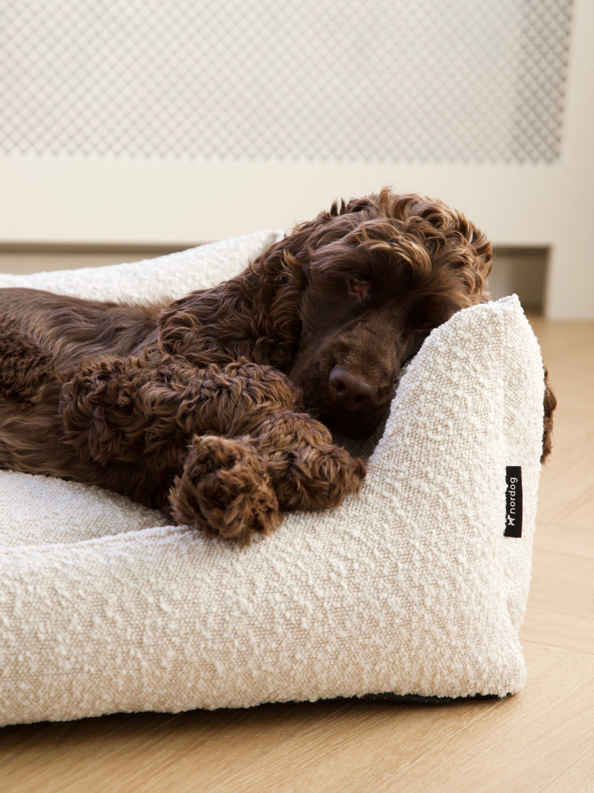 Nordog BILLY hundeseng i bouclé – Natur (specialudgave) – billede 14