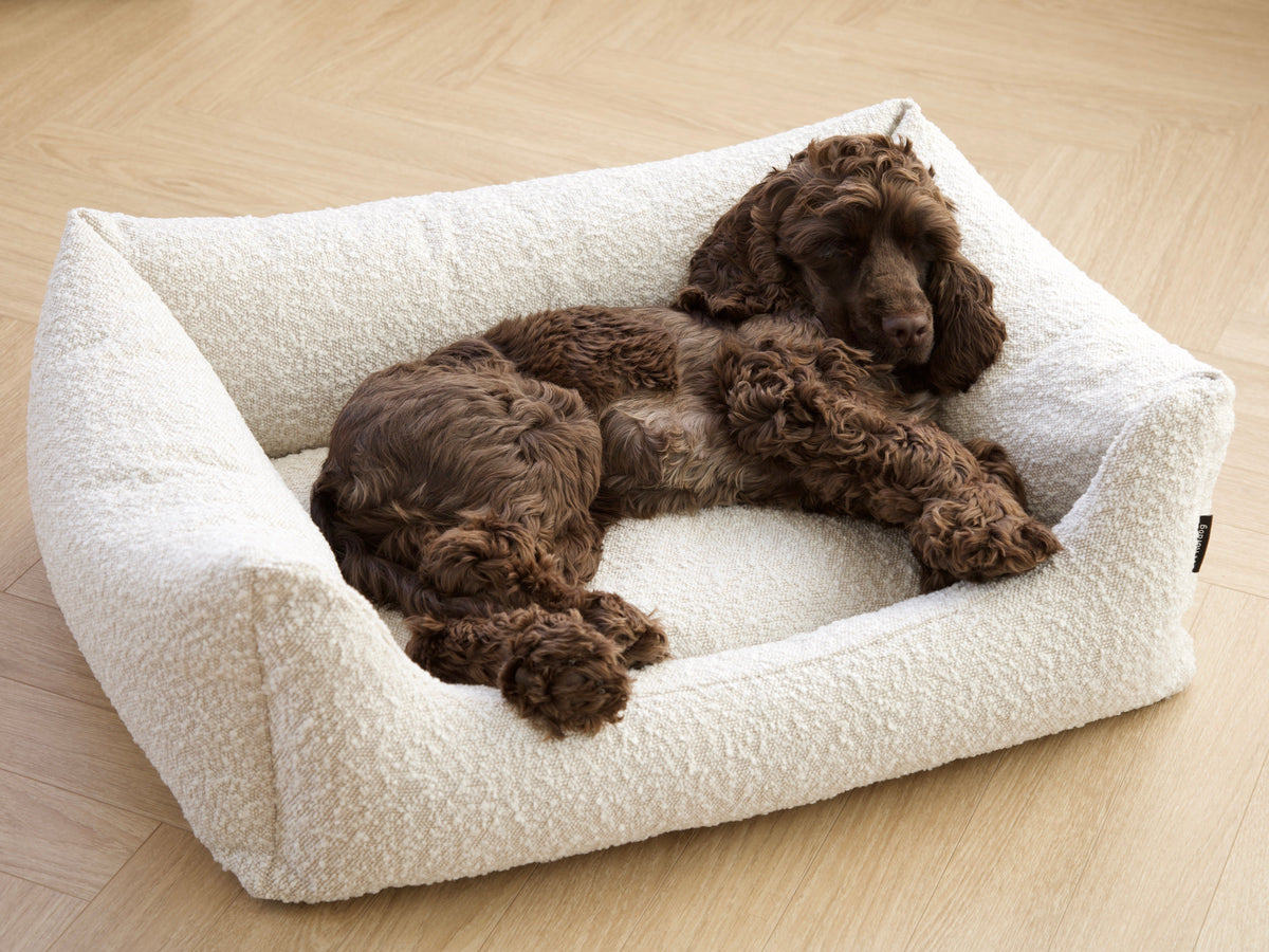 Nordog BILLY hundeseng i bouclé – Natur (specialudgave) – billede 10
