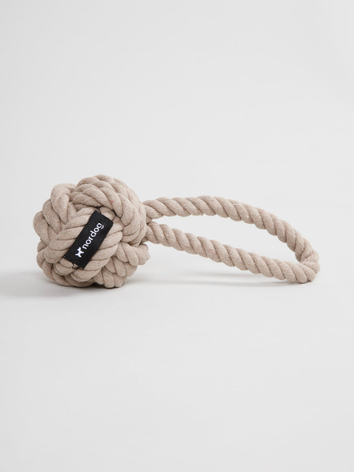Nordog Original Rope Toy reblegetøj – Taupe – billede 1