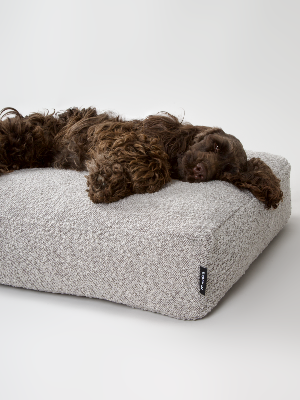 Nordog BILLY hundepude i bouclé – Taupe – billede 6