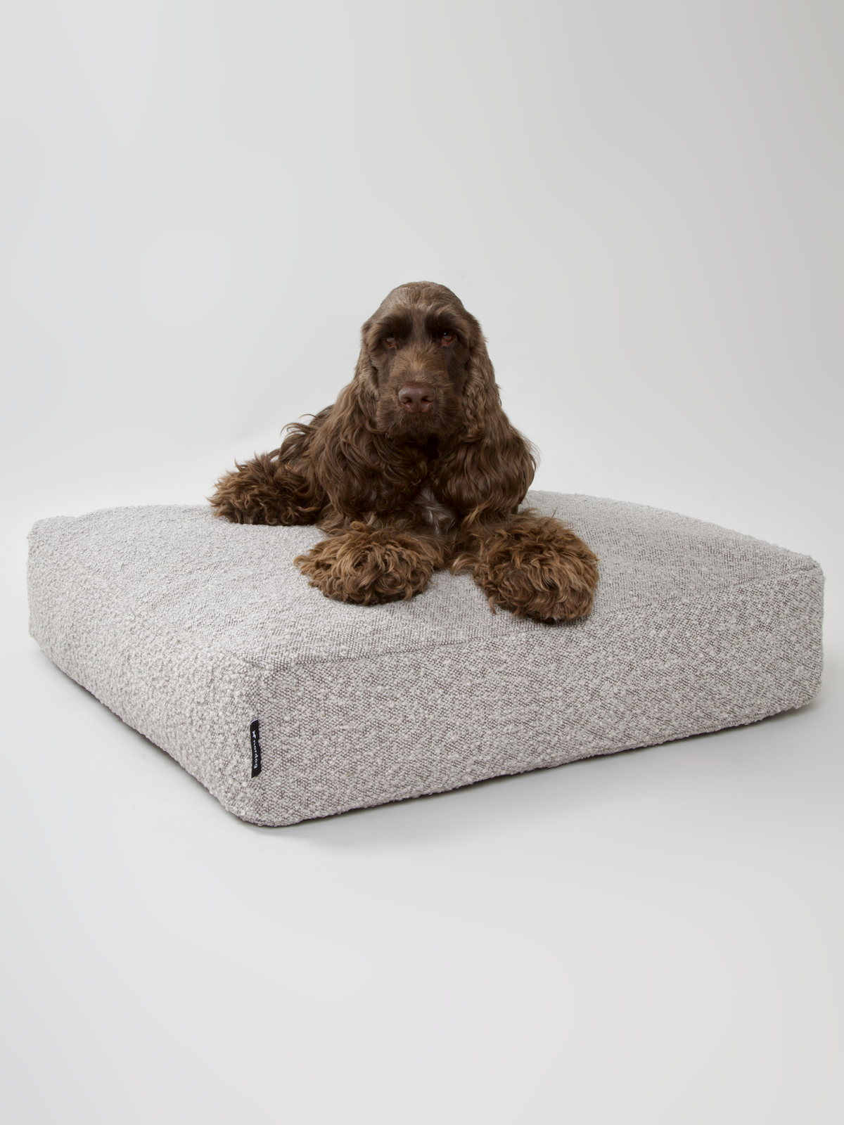 Nordog BILLY hundepude i bouclé – Taupe – billede 2