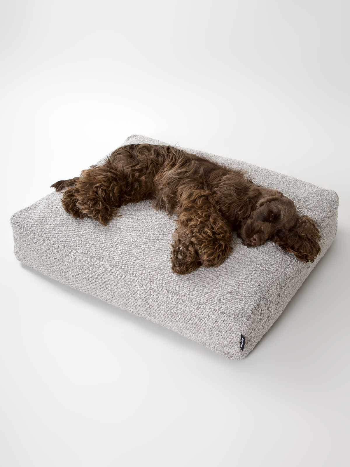 Nordog BILLY hundepude i bouclé – Taupe – billede 5