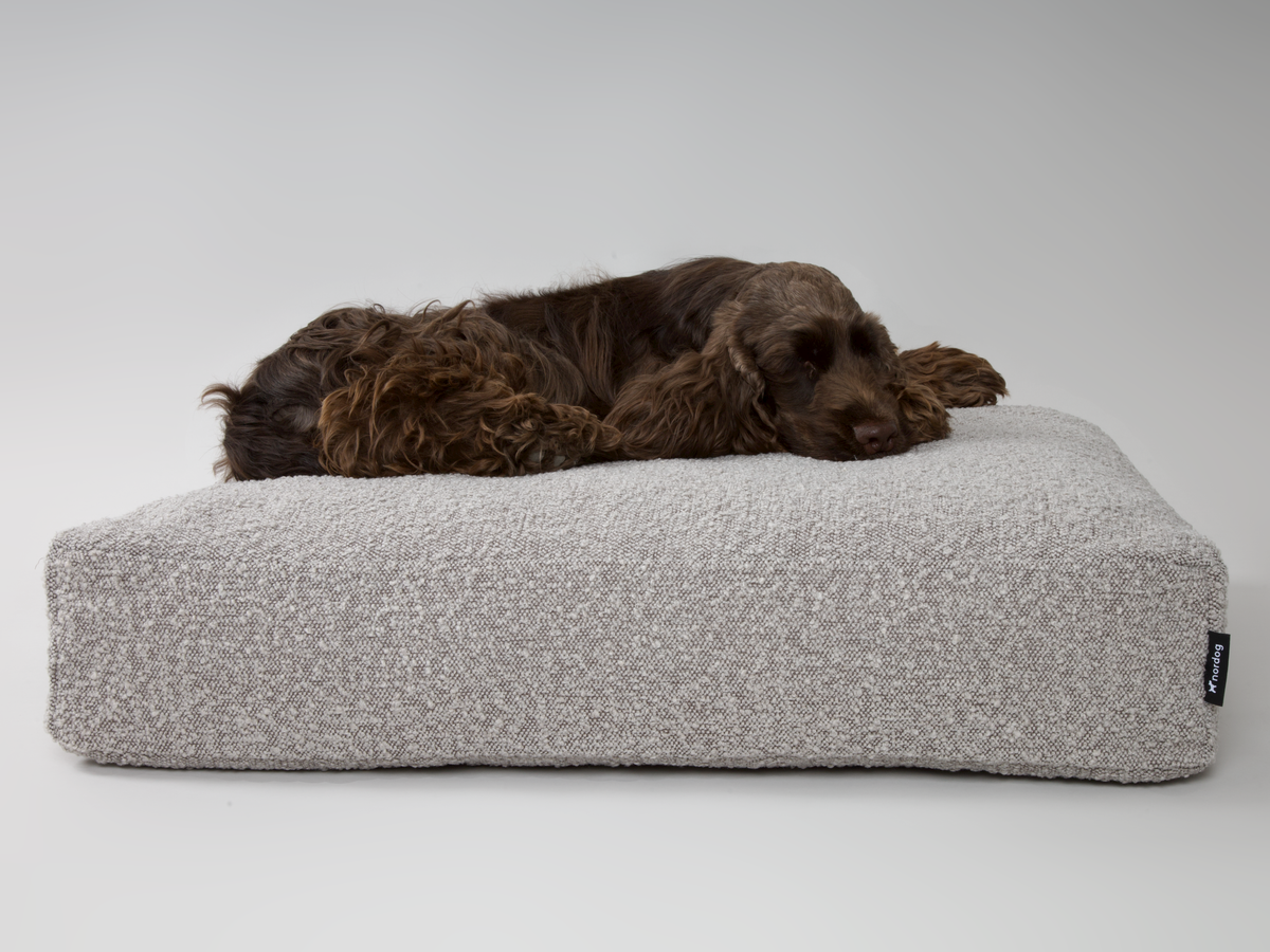 Nordog BILLY hundepude i bouclé – Taupe – billede 10