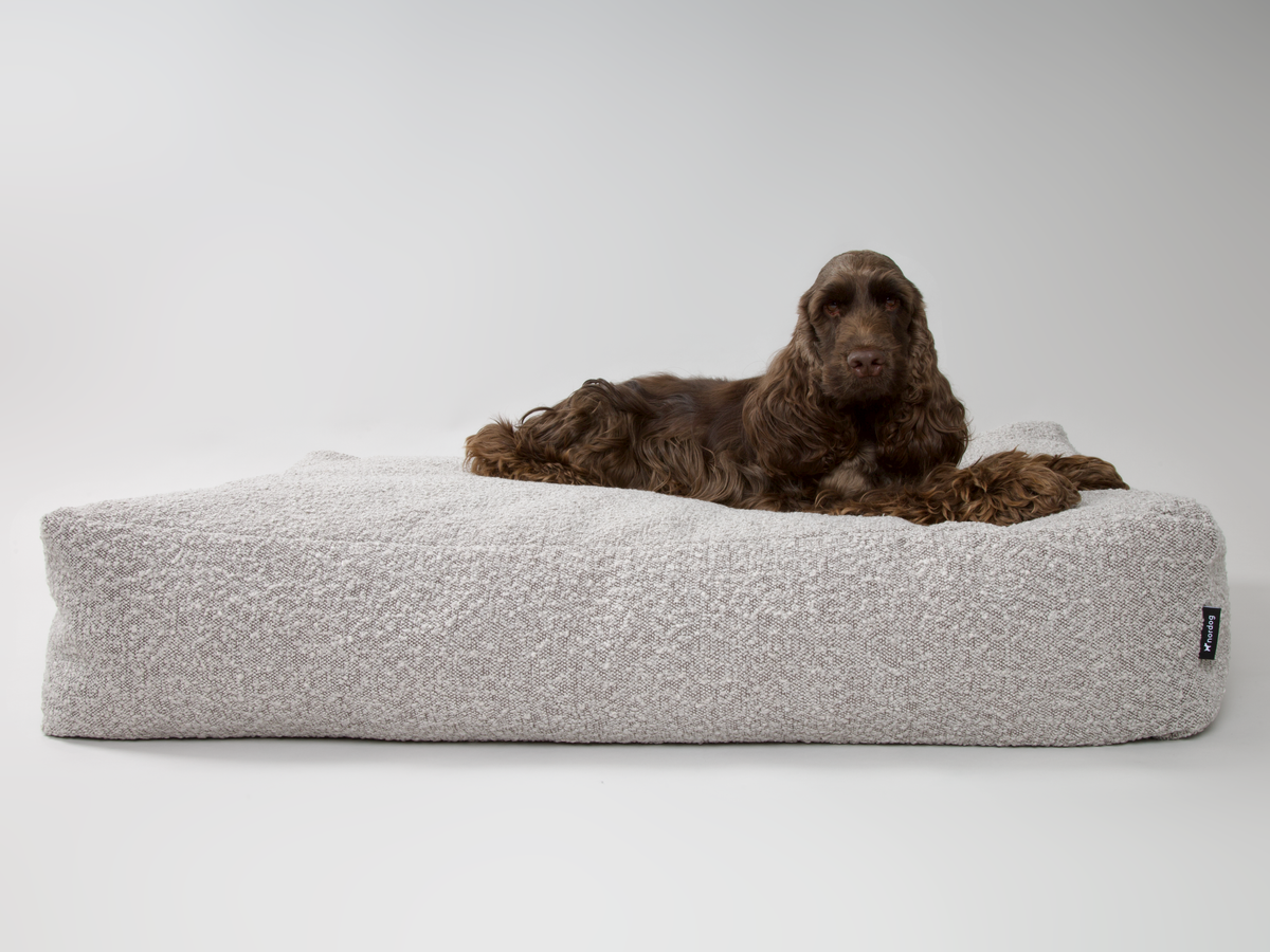 Nordog BILLY hundepude i bouclé – Taupe – billede 9