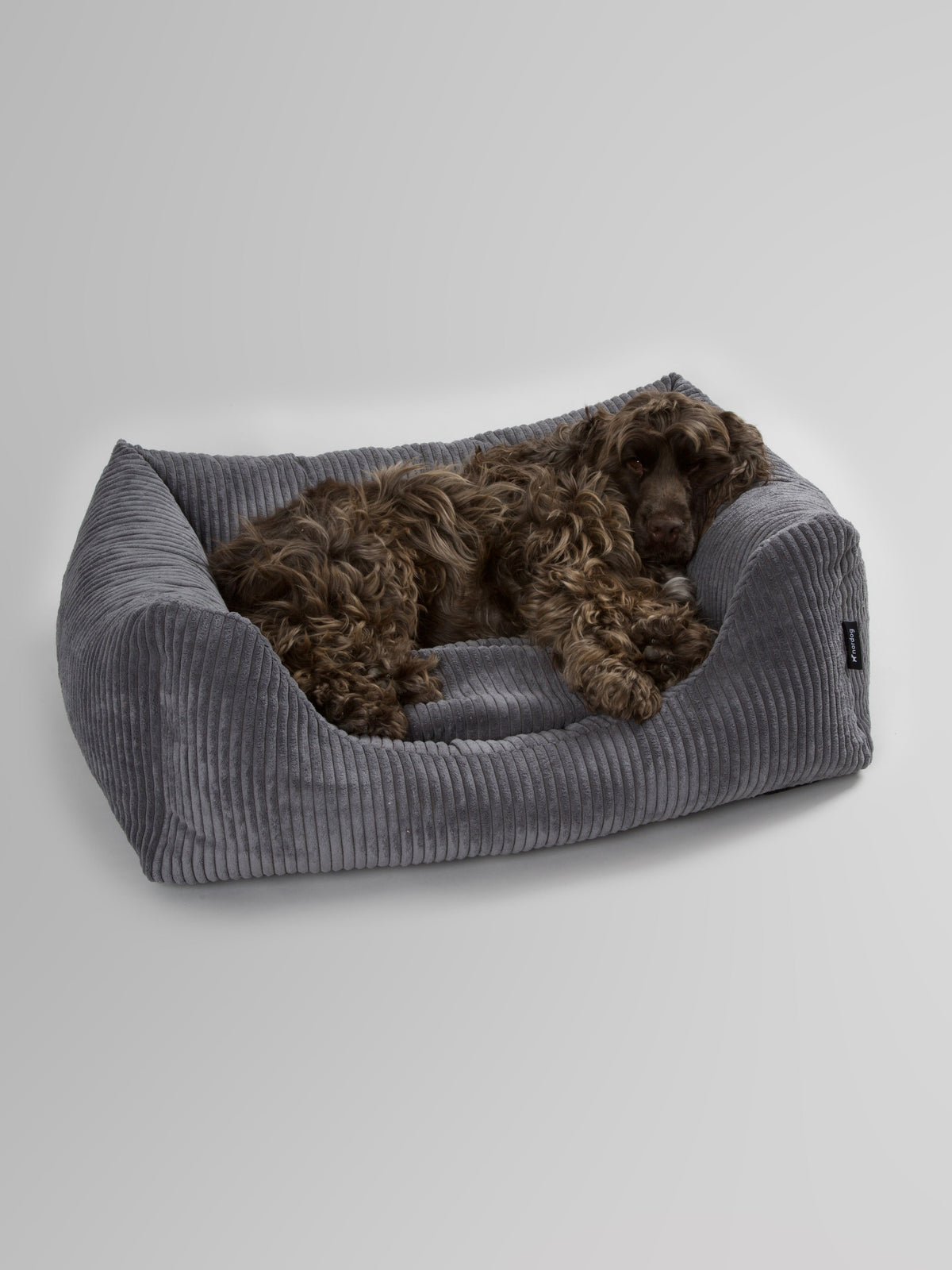 Nordog OSCAR hundeseng i velour – Antracit – billede 10