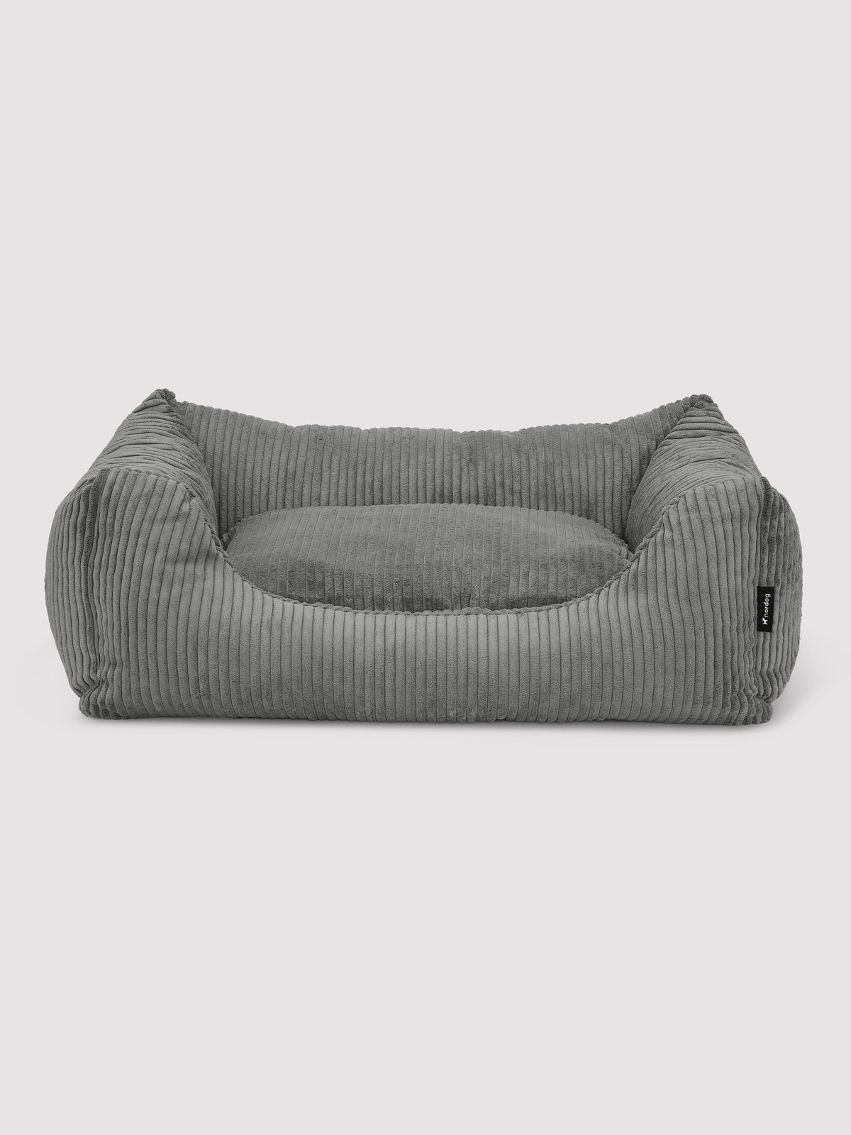 Nordog OSCAR hundeseng i velour – Antracit – billede 1