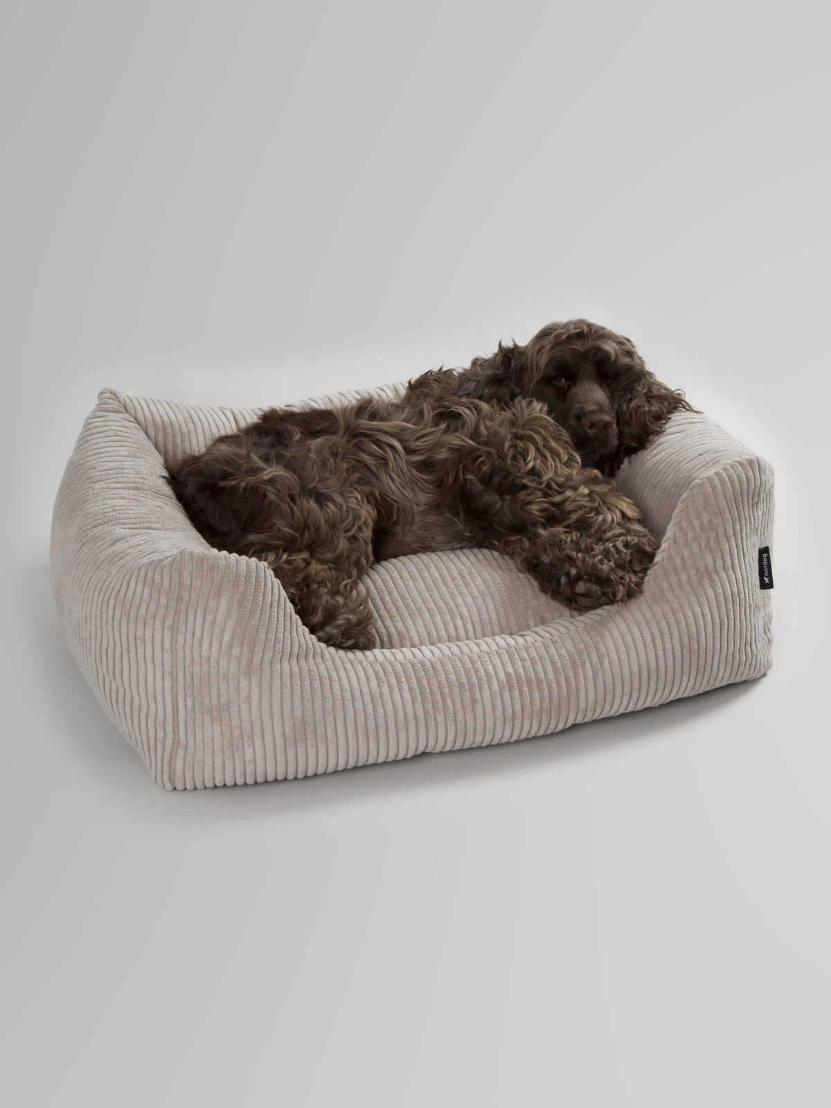 Nordog OSCAR hundeseng i velour – Cappuccino – billede 7