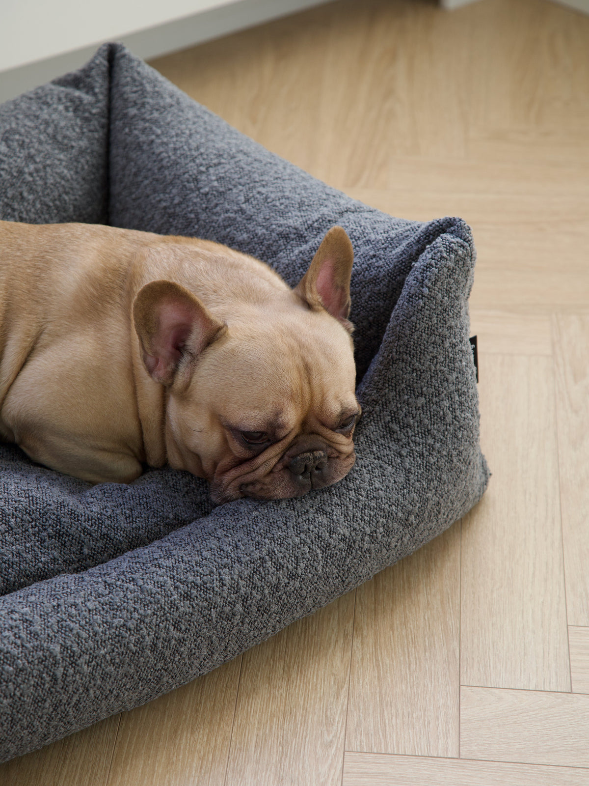 Nordog BILLY hundeseng i bouclé – Antracit – billede 3