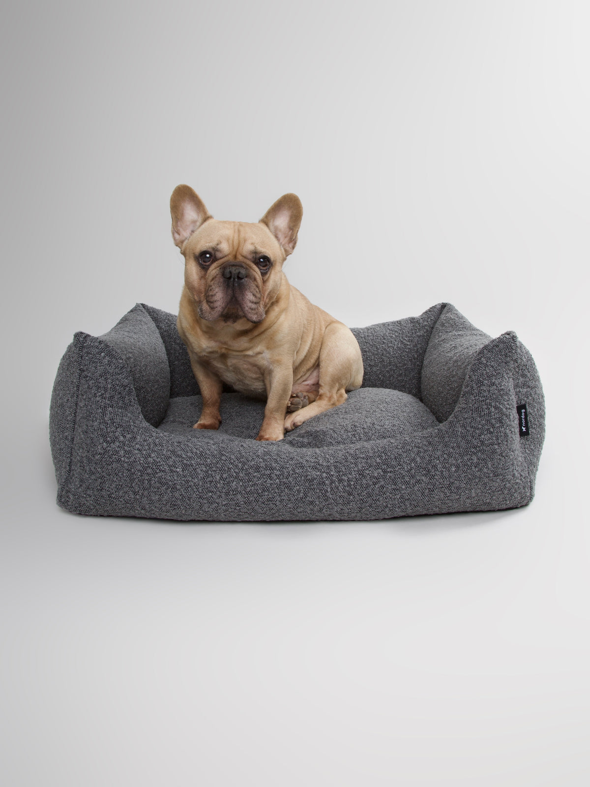 Nordog BILLY hundeseng i bouclé – Antracit – billede 8