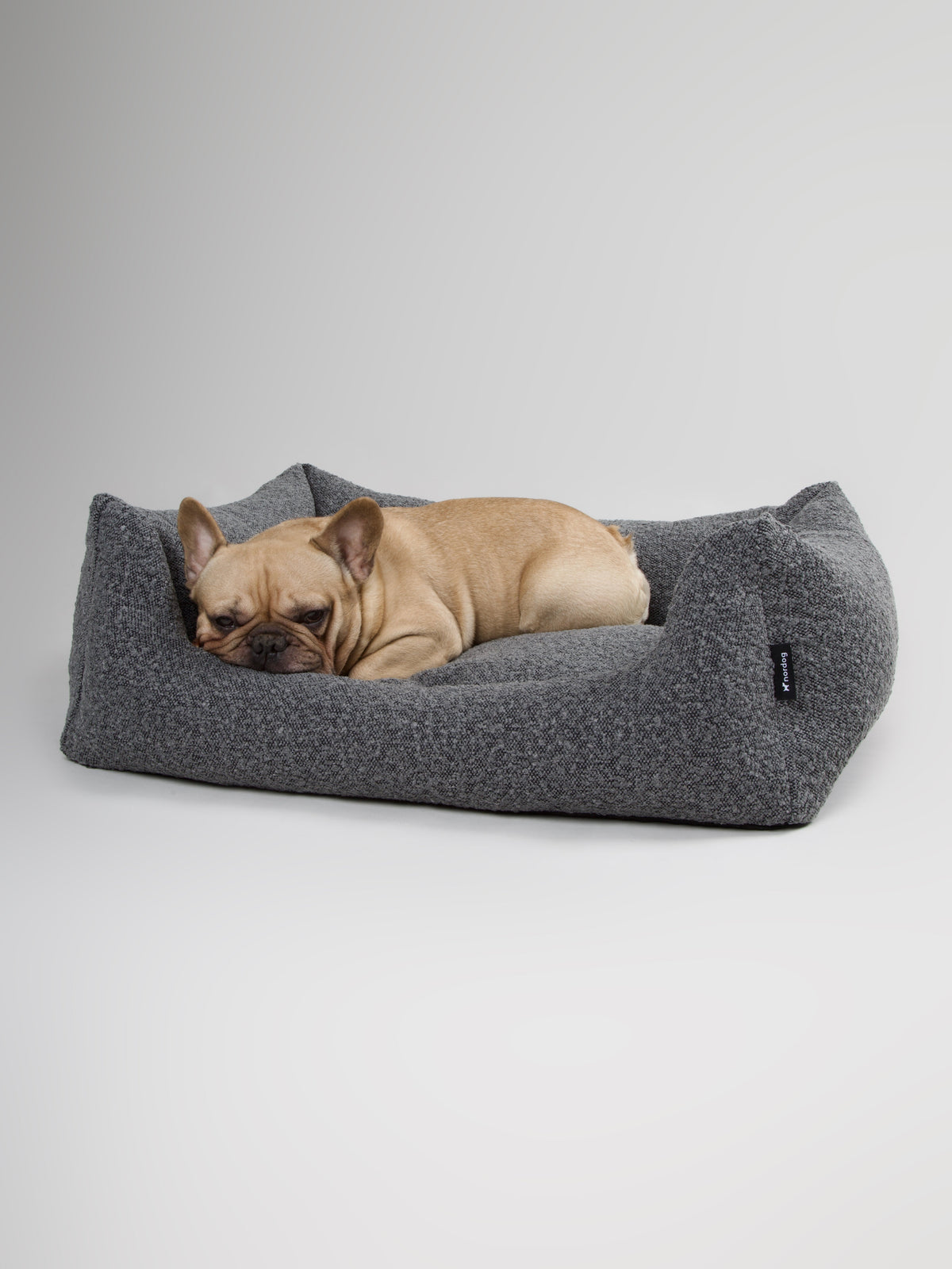 Nordog BILLY hundeseng i bouclé – Antracit – billede 7