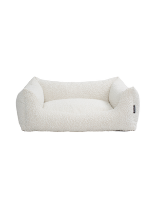 Nordog BILLY hundeseng i bouclé – Natur (specialudgave) – fritlagt produktfoto